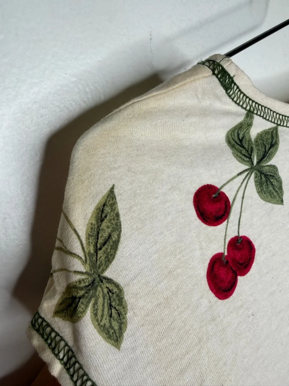 all that jazz baby doll dress vintage size 9/10 Cherry Print pinup retro NWT - Picture 9 of 11